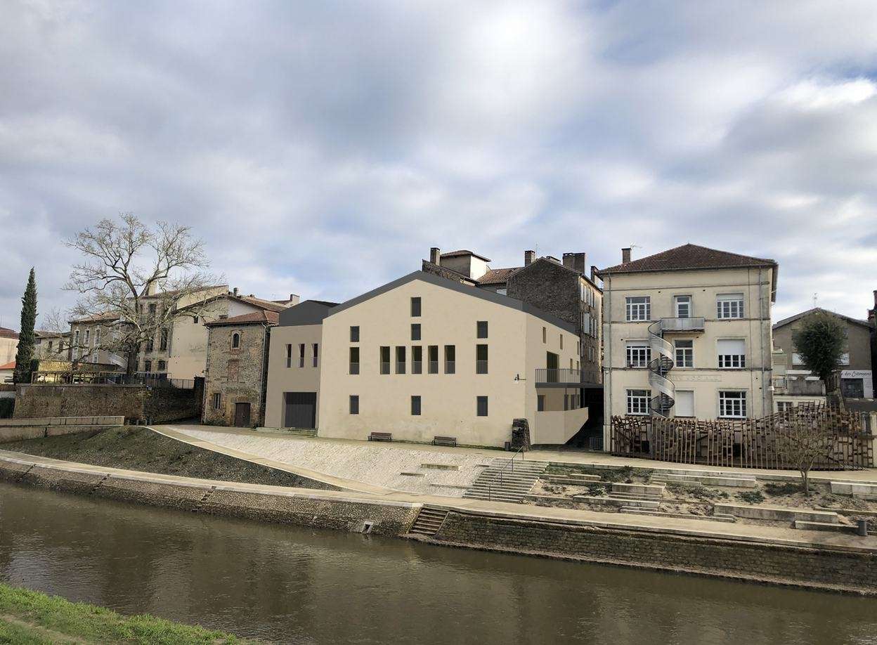 Le CaféMusic bâtiment