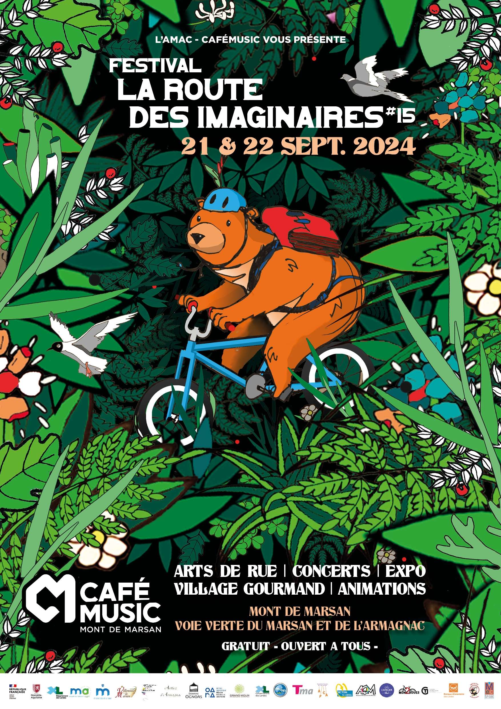 Affiche La Route des Imaginaires 2024