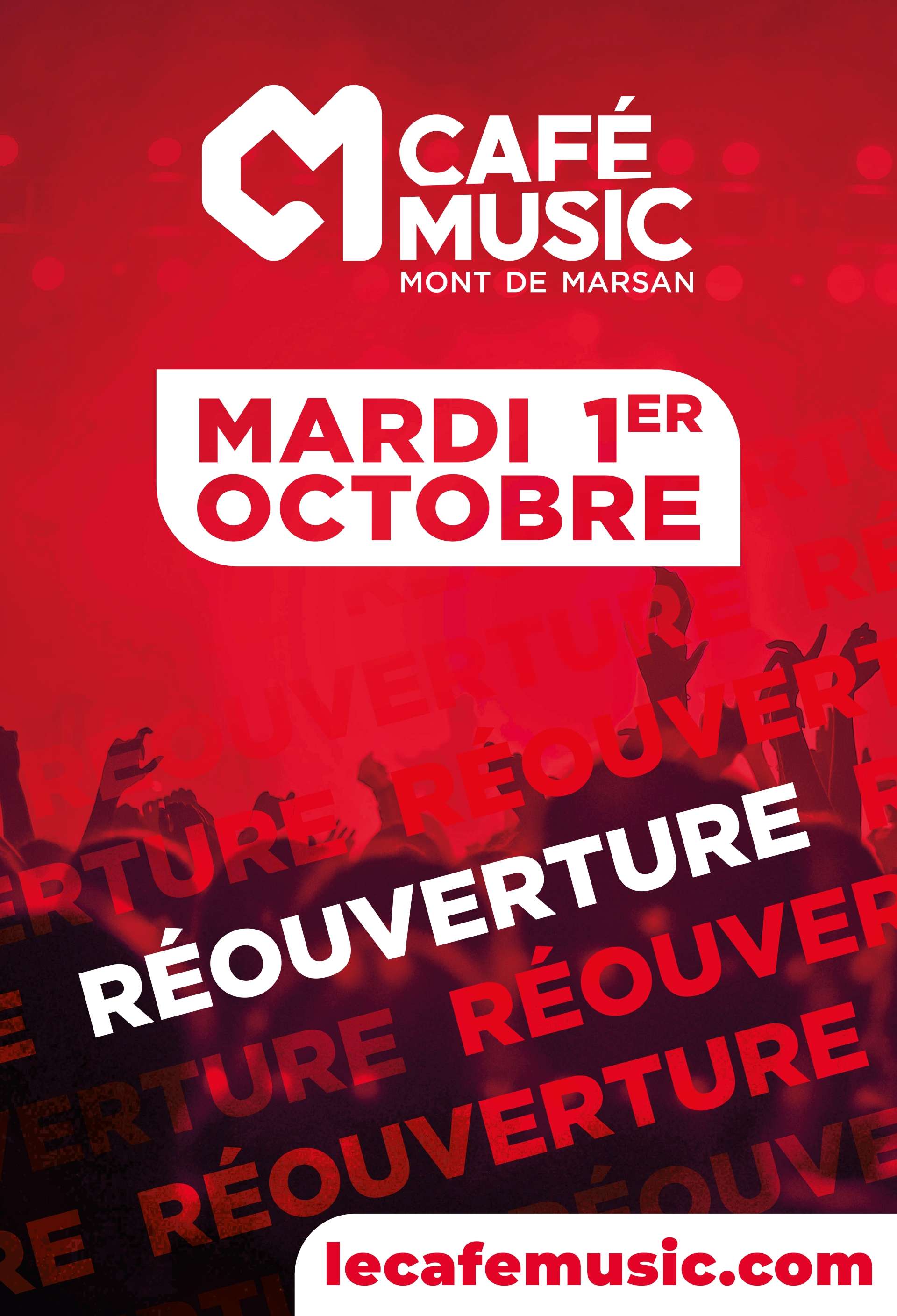 Réouverture CaféMusic Mont de Marsan Landes